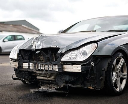 Vehicle damaged