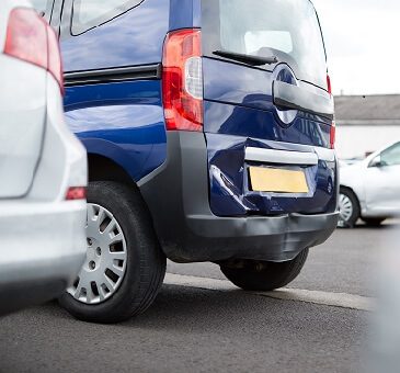 Car damaged in parking